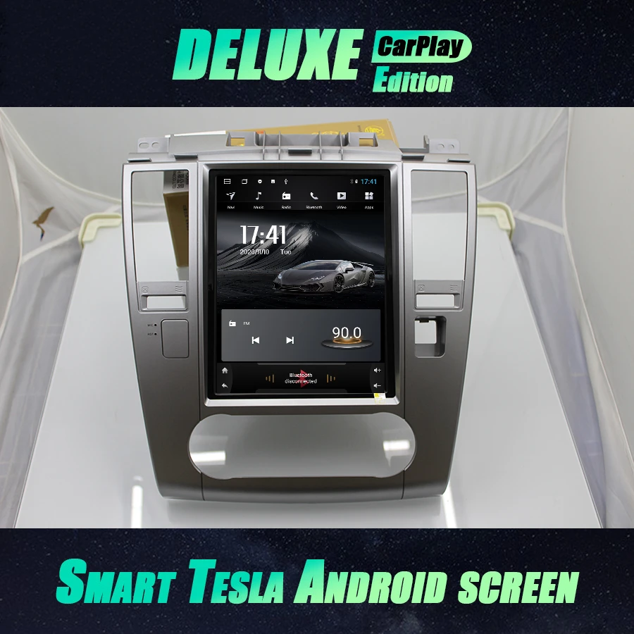 

Мультимедийная система для NISSAN TIIDA, стерео-проигрыватель на платформе Android 10 с навигацией через экран Tesla и GPS-навигацией для NISSAN TIIDA 2008, 2011, ти...