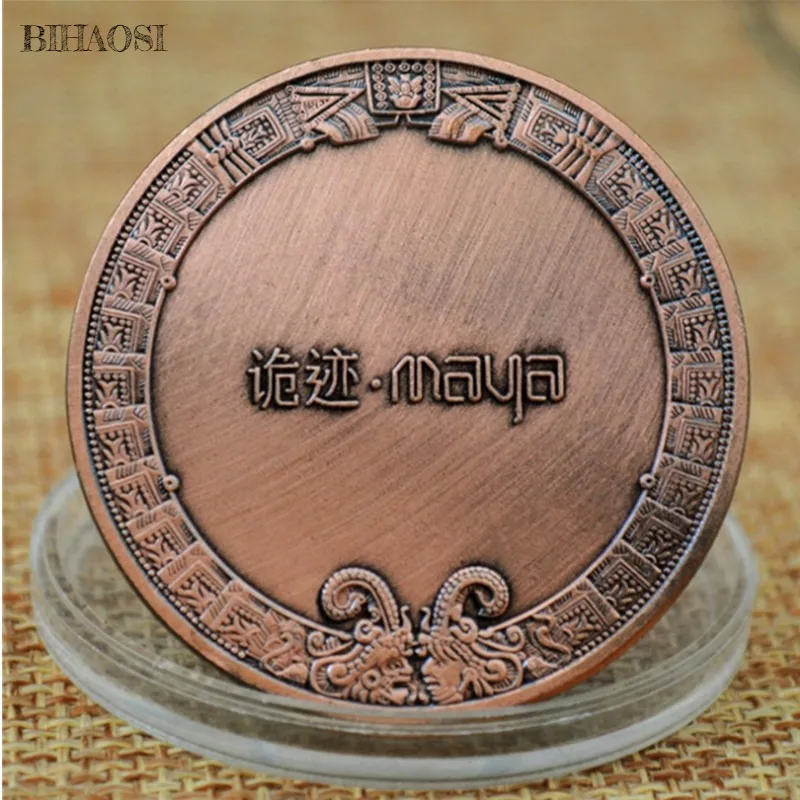 Интересные Юбилейные монеты с календарем Майя Ацтек | Дом и сад