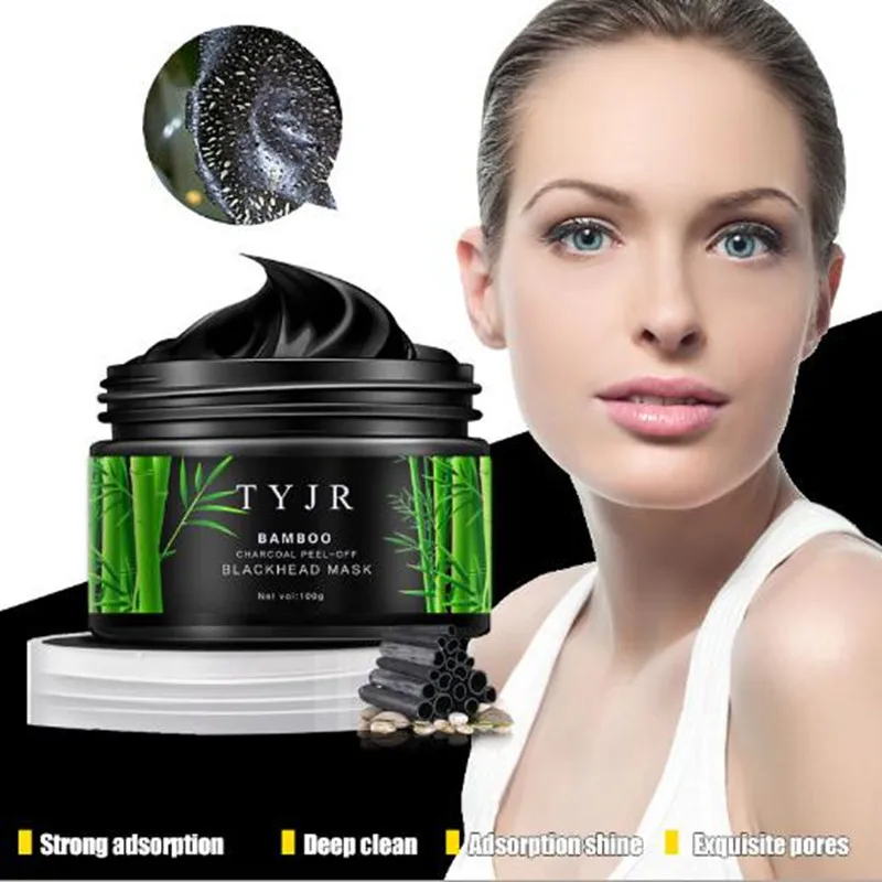 Черная маска для ухода за кожей лица раньше маски удаления черных точек акне
