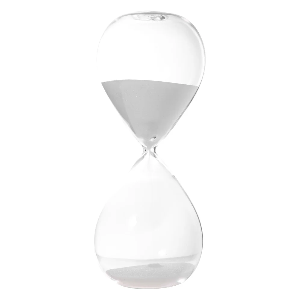 

Sand Clock Timer Transparent Glass Sand Clock Modern Sand Clock Timer Creative Sand Clock (Champagne)