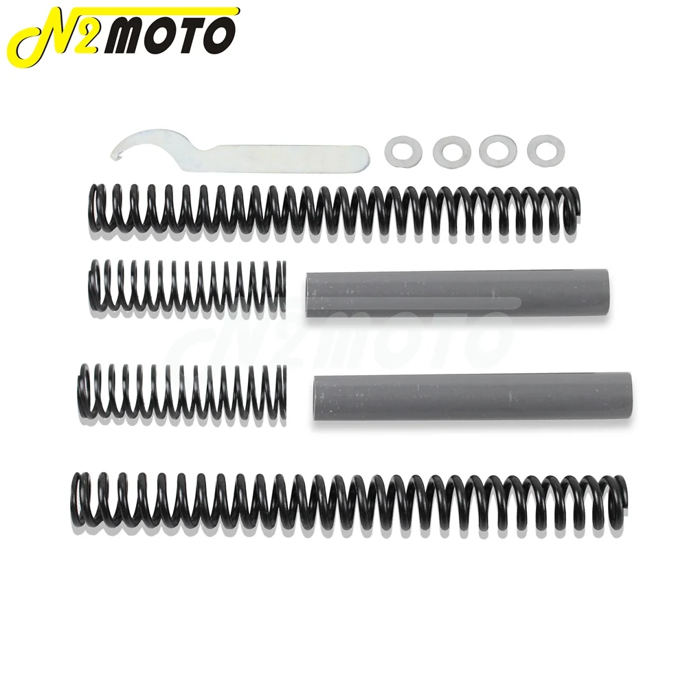 Прогрессивные подвесные вилочные пружины комплект для опускания спереди Harley