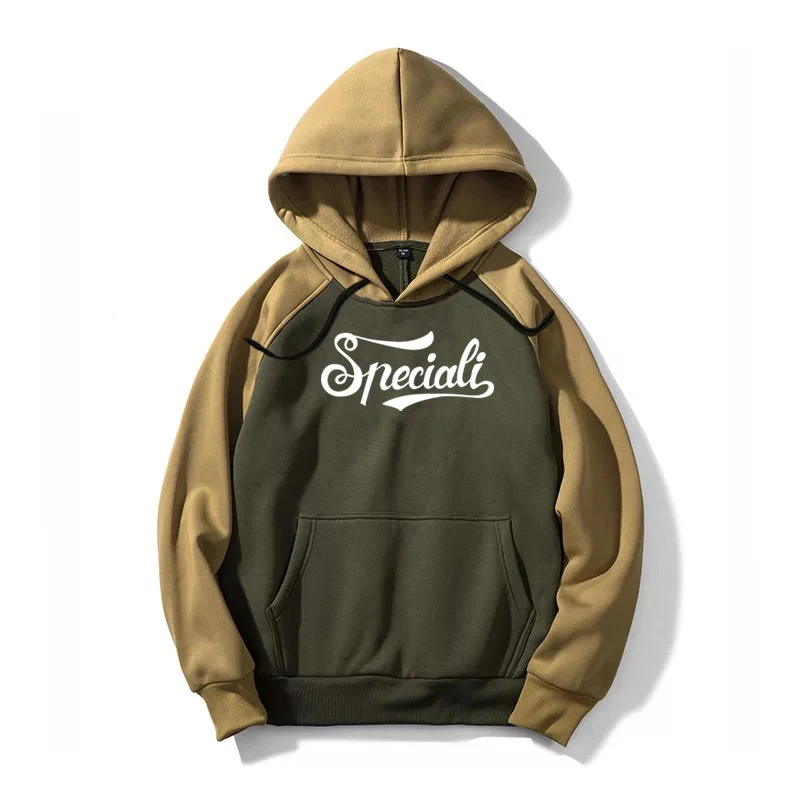 2020 модные повседневные хлопковые Толстовки белого цвета с принтом свободные