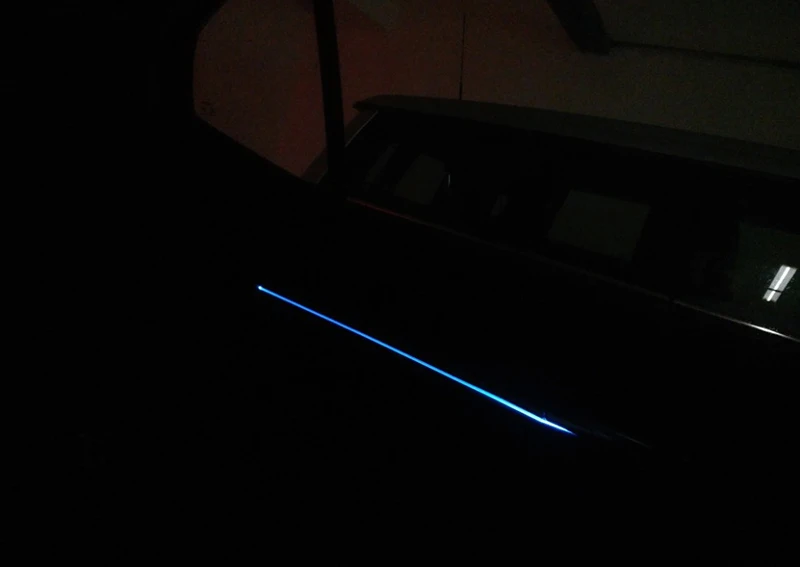 PMFC Автомобильная дверь синяя 4 атмосферный свет окружающий светильник отделка