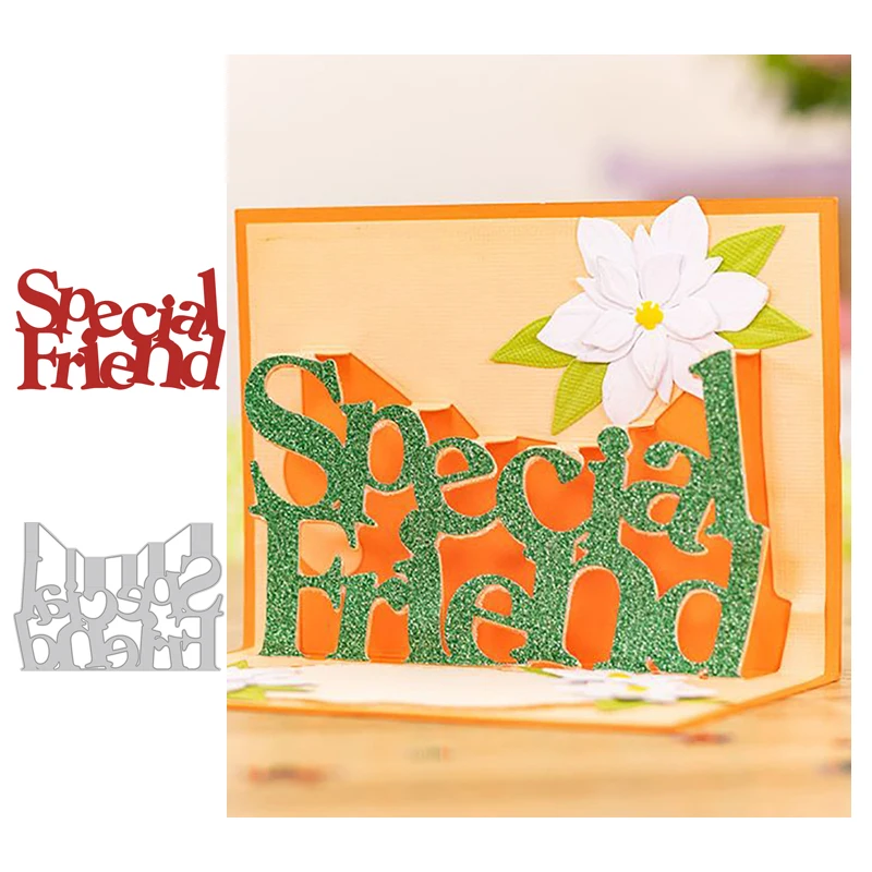 Birthday Greeting Card Craft Metal Cutting Frame Templates Scrapbooking Embossing Paper Cards Photo Album Stencils Dies | Дом и сад