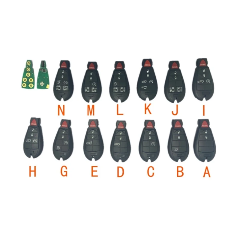 

CN001119 Origina Fobik Key Remote For 2009-2012 VW Routan 3 Button To 7 Button PN 7B0-959-754-AA IYZ-C01C (OEM)