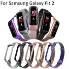 Ремешок для Samsung Galaxy Fit2, магнитный браслет для часов, ремешок на запястье, сменный металлический ремешок из нержавеющей стали для фотографий