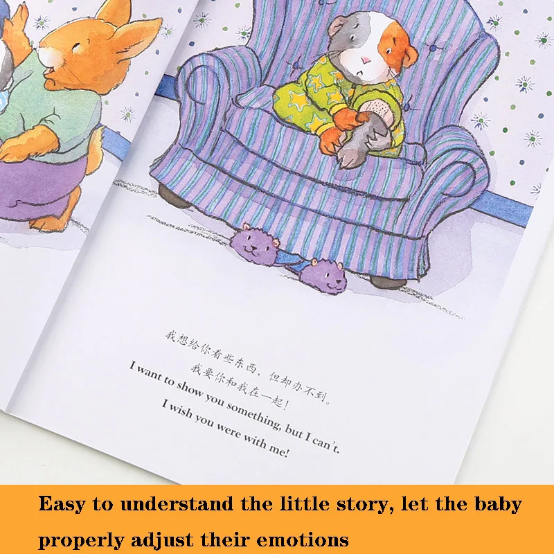 

Chinese And English Bilingual Children's Emotional Management And Character Development Picture Book Children Enlightenment Book
