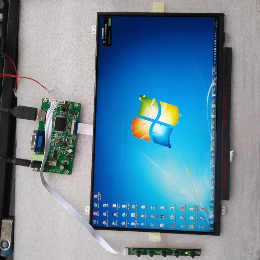 Светодиодный ПИД совместимому с HDMI 30Pin ЖК-дисплей для B156HTN03.1 комплект мониторов