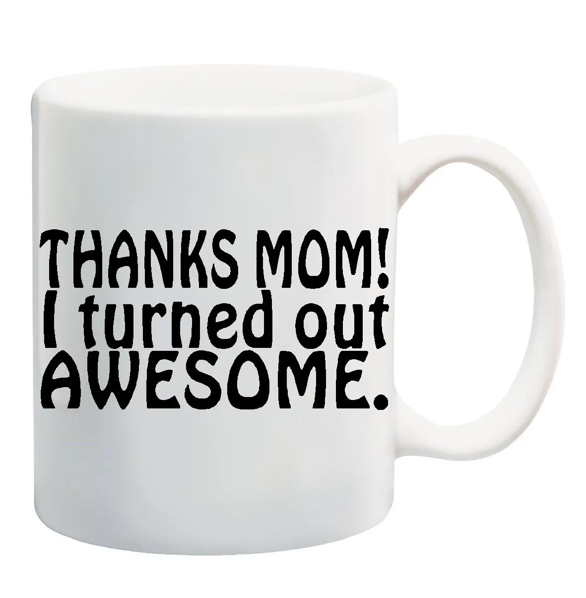 Забавная кружка Спасибо Маме я получила потрясающую керамическую кофейную