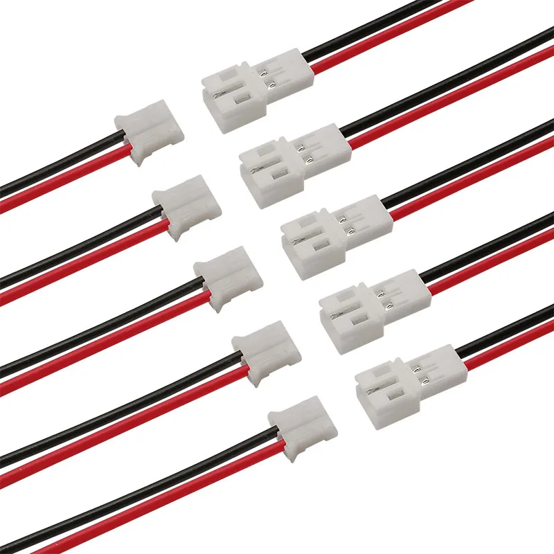2-20Pairs JST PH 2mm 2 Pin Male Female Plug Jack Connector 2.0 2.0mm 2P Wire Cables 26AWG Lenght 20CM | Строительство и ремонт