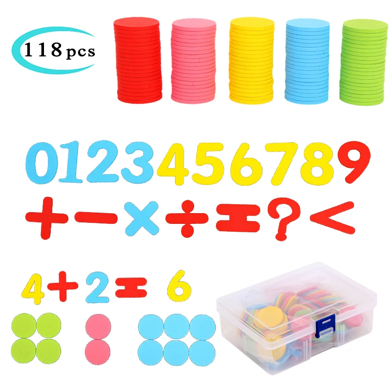 Детские развивающие игрушки Монтессори для раннего развития цветная