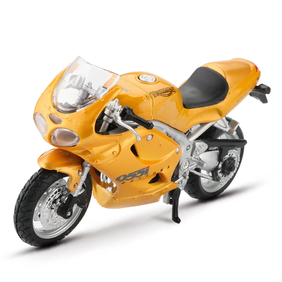 Daytona Maisto 1:18 сплав модель мотоцикла Игрушка внедорожные модели гоночных автомобилей Африка Твин H2R 690 Duke мотоциклы игрушки для детей - Цвет: Daytona