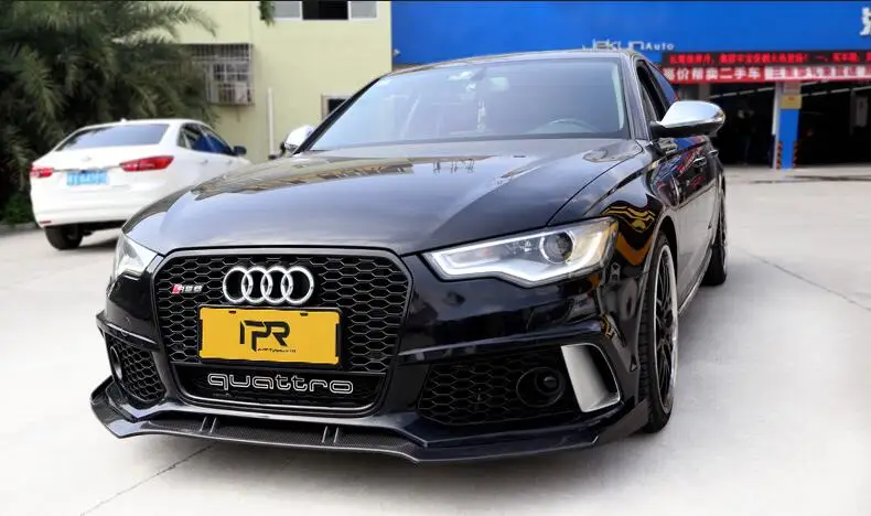 Автомобильный спойлер для переднего бампера из углеродного волокна