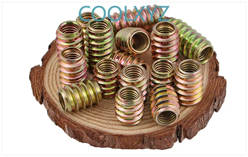 M6M8M10 плюс твердый Железный пояс внутри и снаружи зубная гайка без предварительно