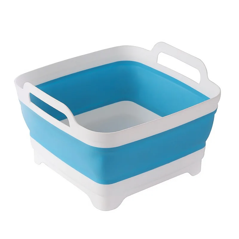 blue 1 шт. Soporte Platos складная коробка для хранения столовых приборов сушилка для пиал блюдо стойка-сушилка держатель чашки кухонные аксессуары - Цвет: blue