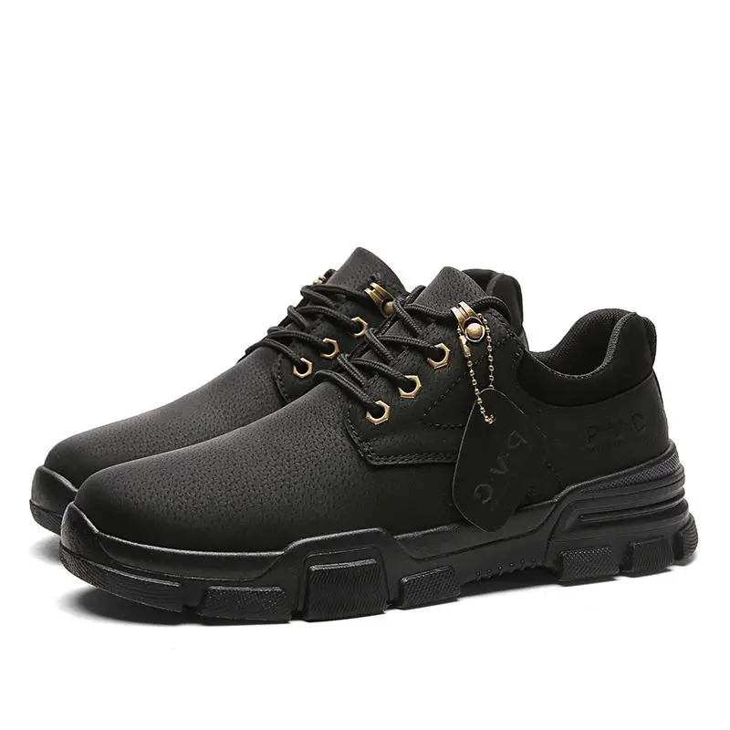 

Fashion Sport Men's Casual Shoes Leather Outdoor Sneakers Thick Sole Male High Quality Loafers Zapatos De Hombre