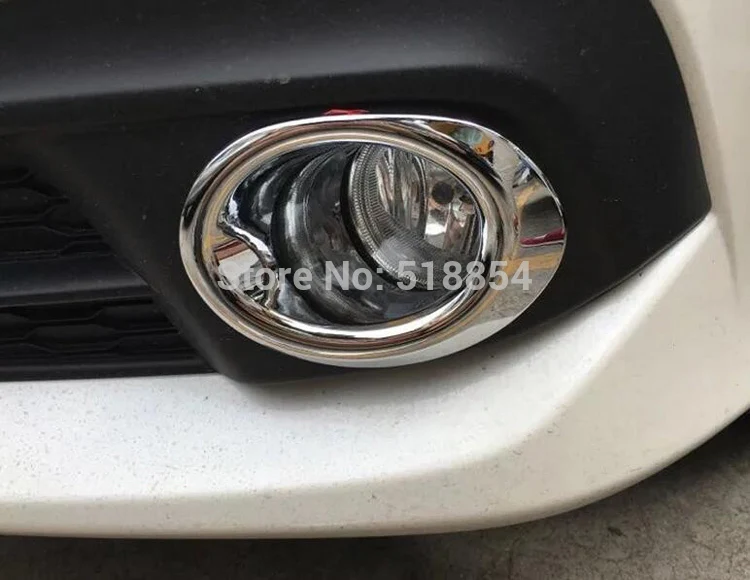 Хромированная крышка передней противотуманной фары отделка ободка бампер