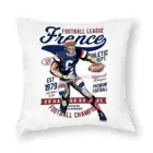 Наволочка для подушки французской футбольной лиги, наволочка для подушки с принтом для дома, Мягкая Наволочка для детской подушки, домашний декор, хороший подарок, французская футбольная Леа