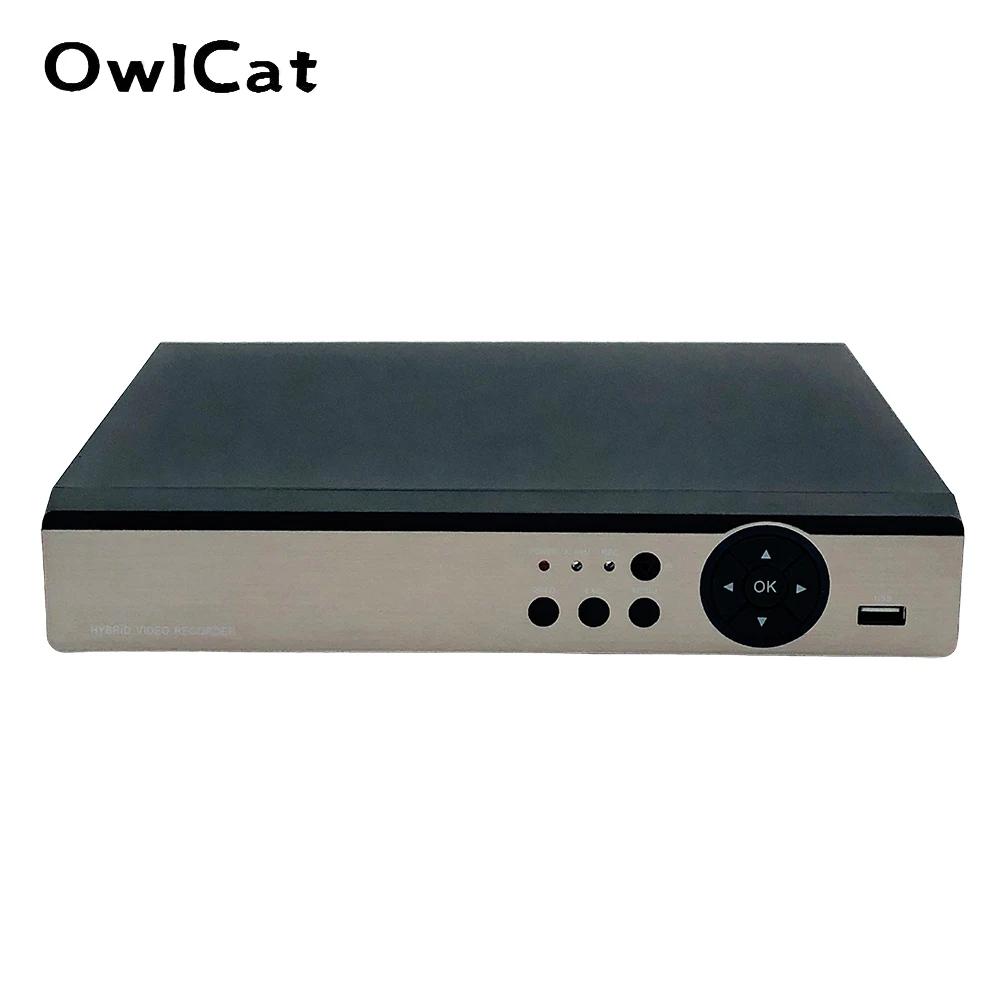 8CH H265x Onvif XMEye XVI AHD TVI CVI CVBS IPC 6 в 1 гибридный видеорегистратор 5 МП цифровой