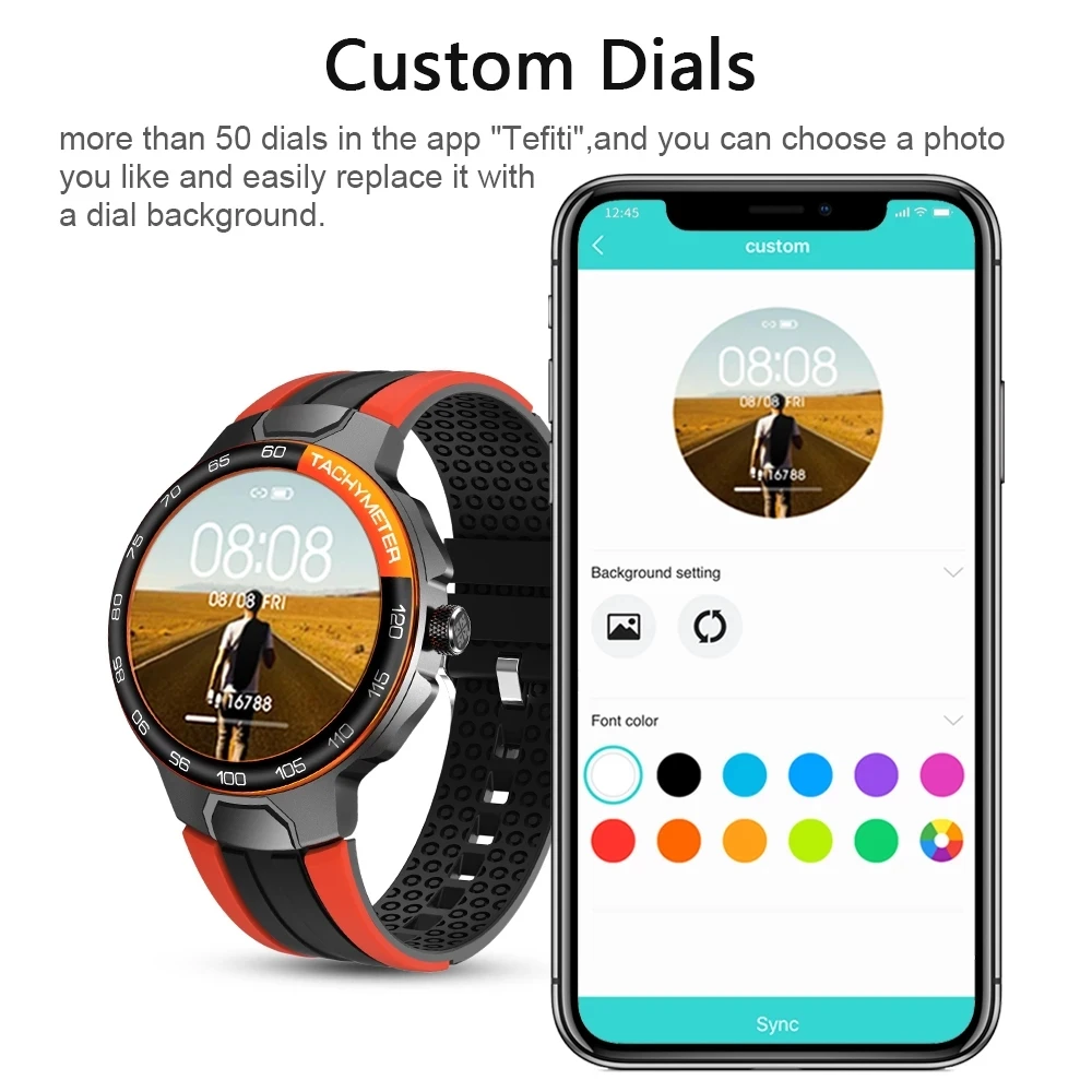 

Men Women Sport Smart Watch Fitness Tracker IP68 Waterproof Fashion Sleep Heart Rate 2021 Full Touch Smartwatch For IOS Android