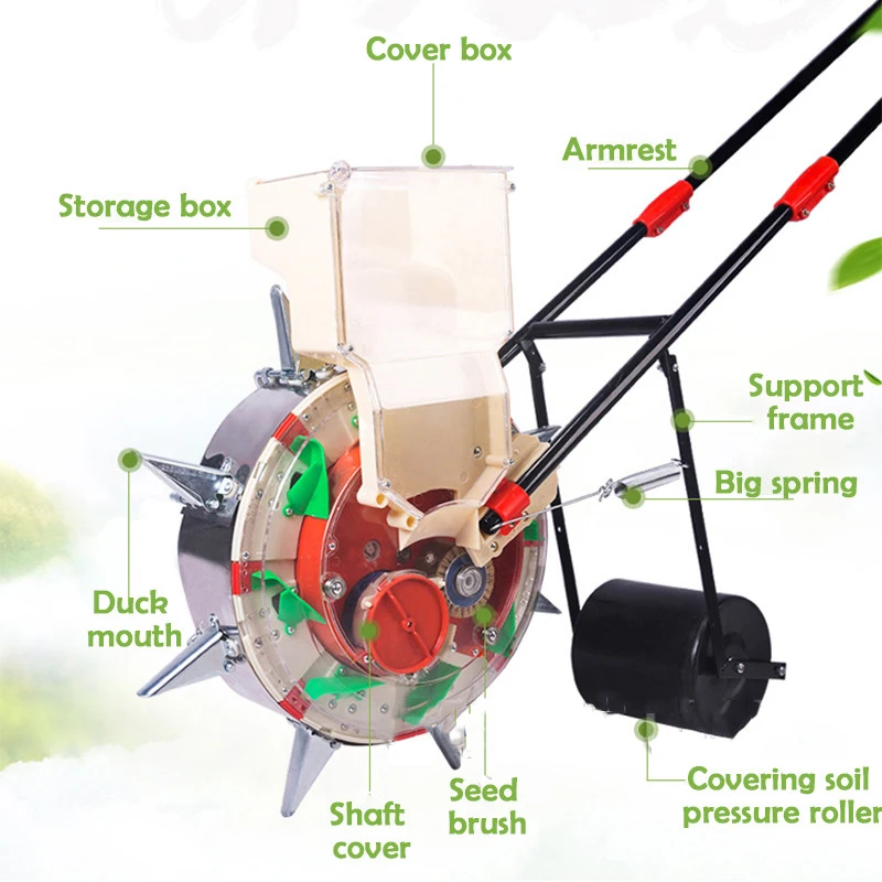 Multi-function Hand-push Type Corn Cotton Soybean Peanut Precision Seeder Wheat |