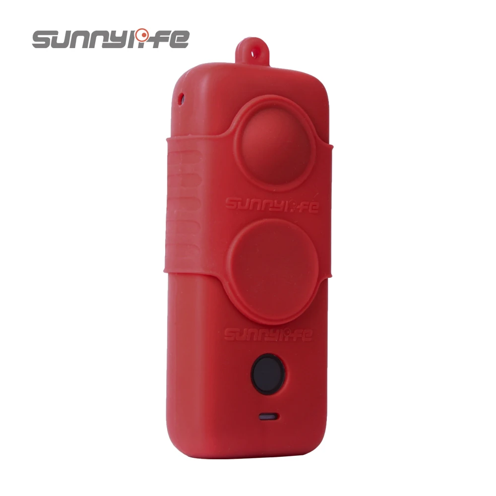 

Sunnylife Silicone Protective Cover For Insta360ONE X2 Lens Screen Cover/Camera Cover Protective Sports Camera Accessories