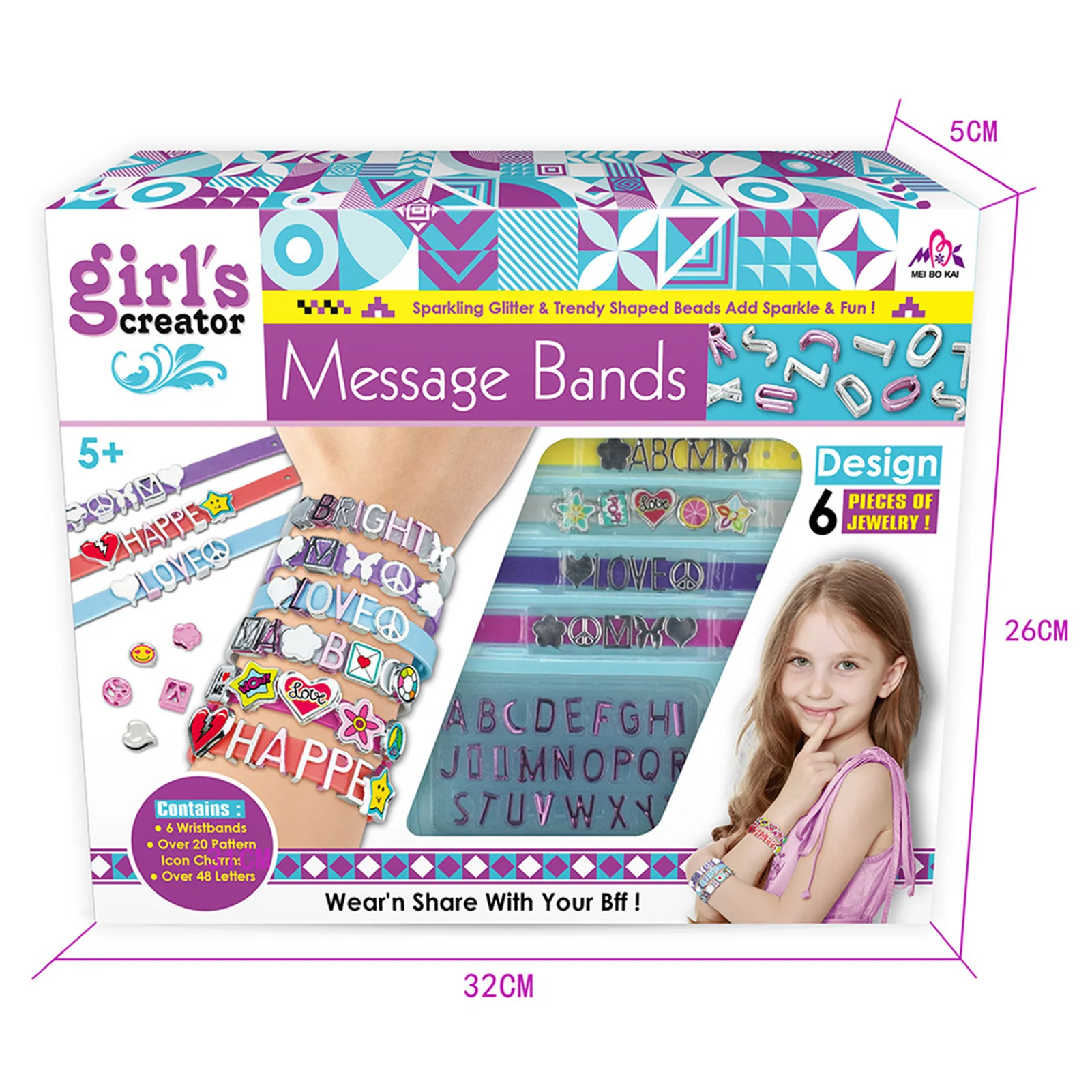 

DIY Bracelet Set Innovative Handmade Necklace Toy Kit DIY Bracelet Set Innovative Handmade Necklace Toy Kit
