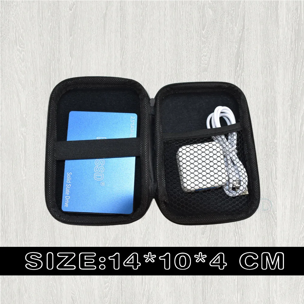 2 5 дюймовый мобильный жесткий диск Защита отделка посылка комплект хранения