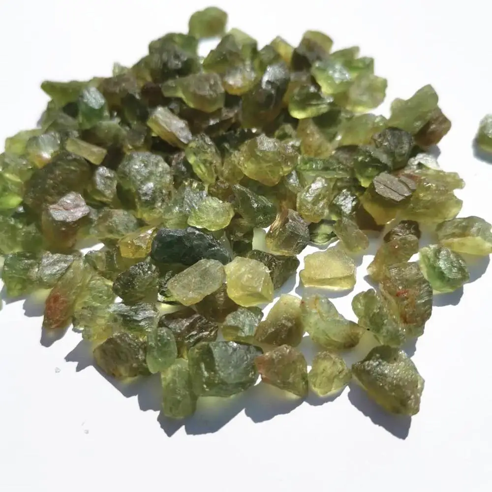 

Rough Green Apatite Stones from Madagascar Raw crystal stone chips