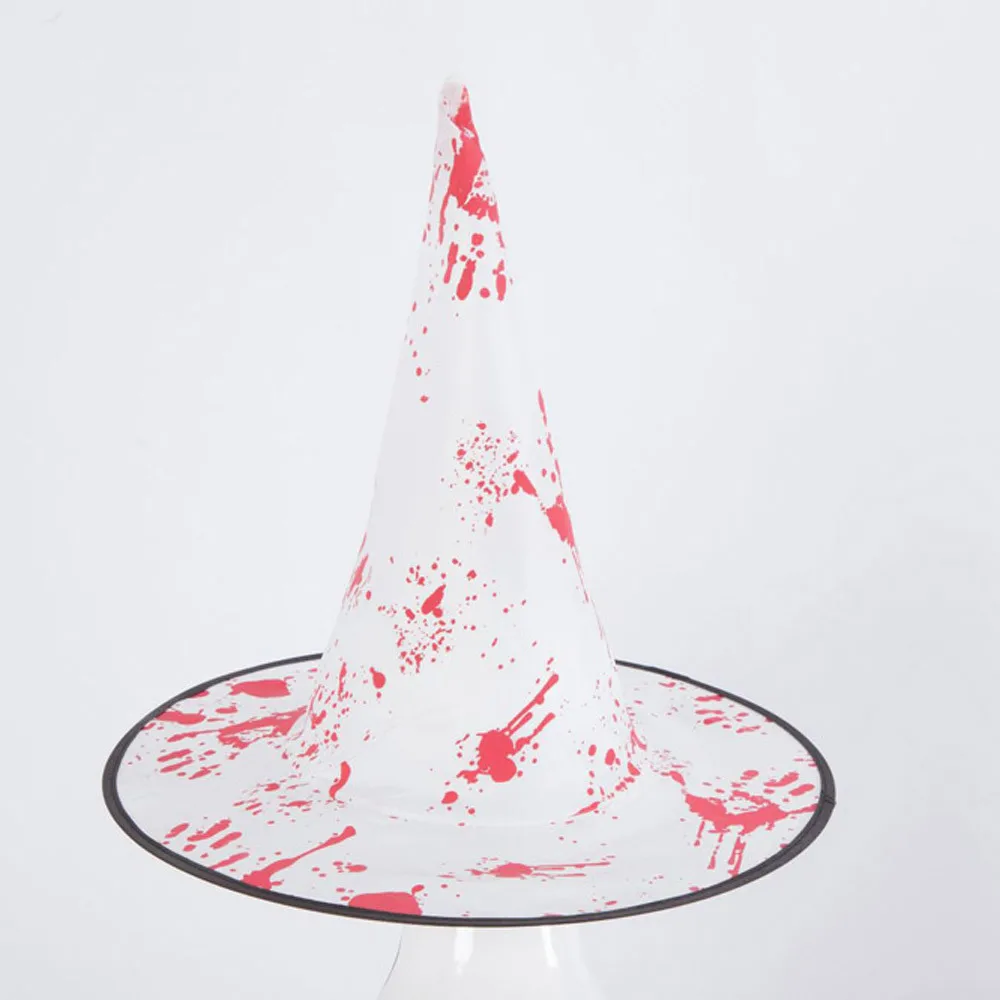 Взрослые женские мужские шляпы ведьмы для Аксессуары костюмов на Хэллоуин пух