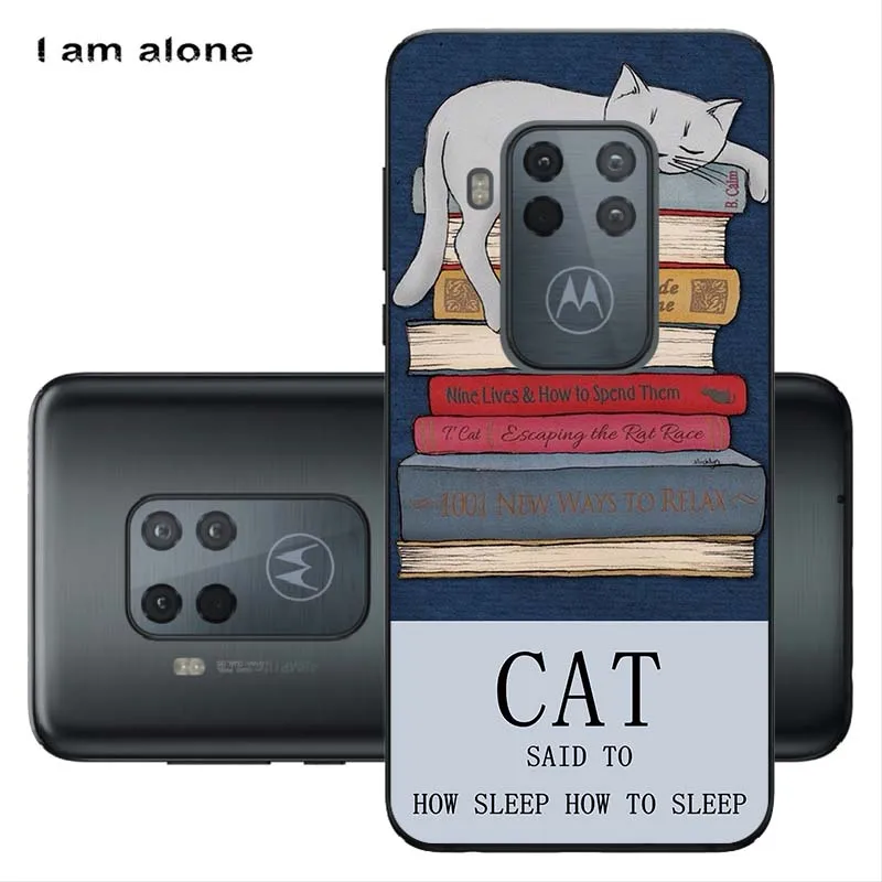 Чехлы для телефонов Motorola One Pro Zoom/One power мягкие сумки из ТПУ мобильный мультфильм Печатный чехол для Moto One Pro - Цвет: Solf TPU AA46