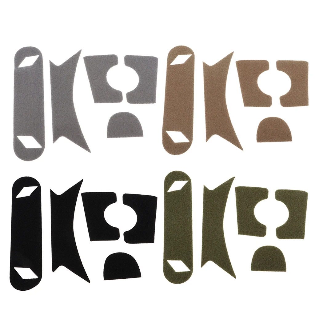 5 шт Наклейка на шлем патч крюк и петля набор для быстрого охотничьего шлема |