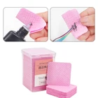200 шт.корт. Безворсовые бумажные хлопковые салфетки для удаления клея для ресниц салфетка для чистки хлопковых листов для ногтей средство для чистки ногтей инструменты