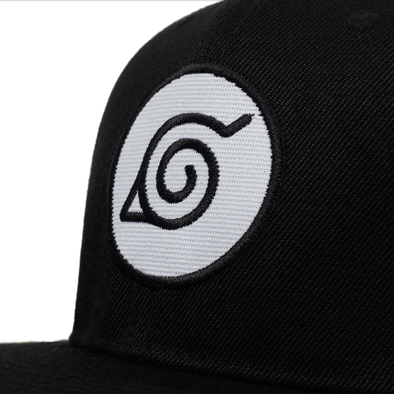 Аниме Кепка Наруто Uchiha Uzumaki бейсболка кепка с логотипом бейсболка для мужчин женщин хип хоп Уличная папа Черные Шляпы