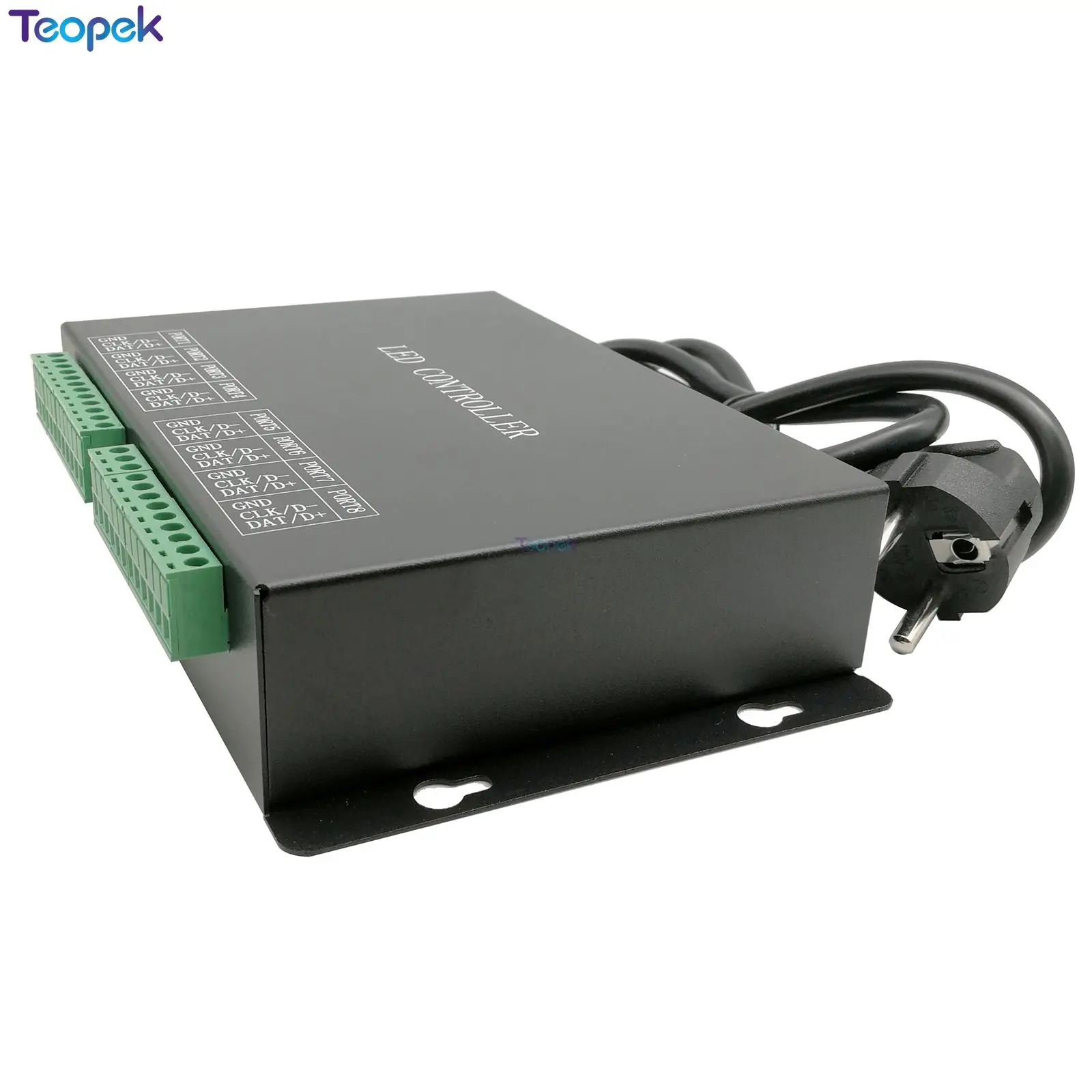 H801RC 8 портов Slave светодиодный контроллер 8192 пикселей работает с компьютерной сети