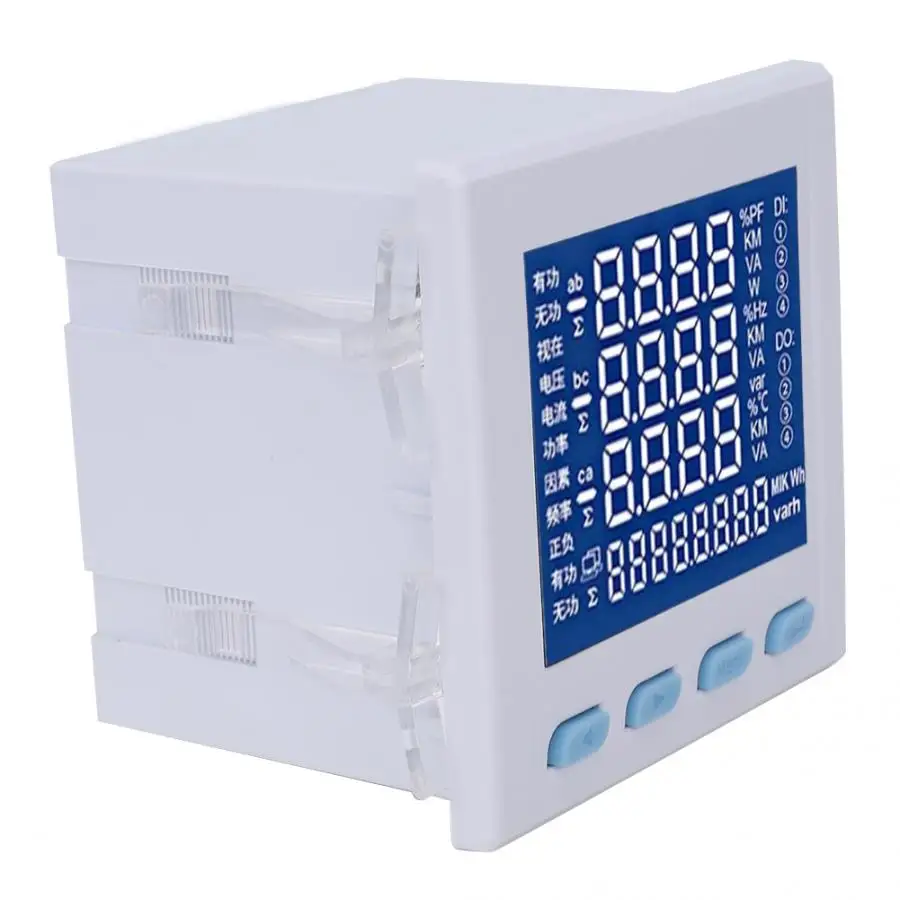 40 65Hz AC220V измеритель мощности Цифровой светодиодный напряжения электроэнергии