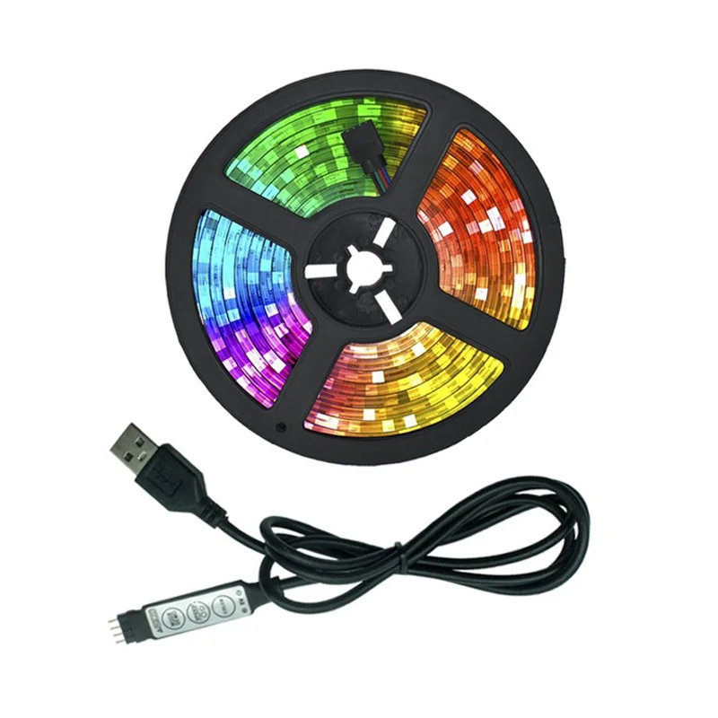 

Led Lights Fairy Lights RGB 2835 Flexible Lamp Tape Diode USB Cable Christmas Wedding Decoration TV Background Lighting Navidad