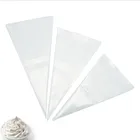 100 шт. Прозрачный Рождественский одноразовый кондитерский мешок, кондитерский мешок для торта, шоколада, аксессуары для кухни