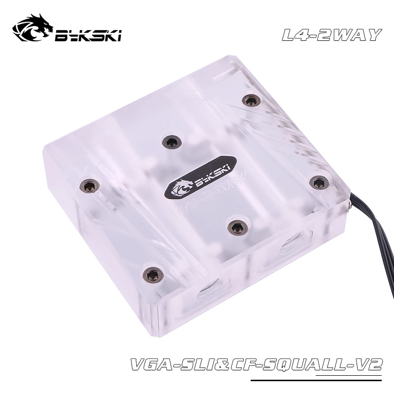 Графическая карта Bykski многокарточная соединяющая водный мост SLI встроенный RGB RBW