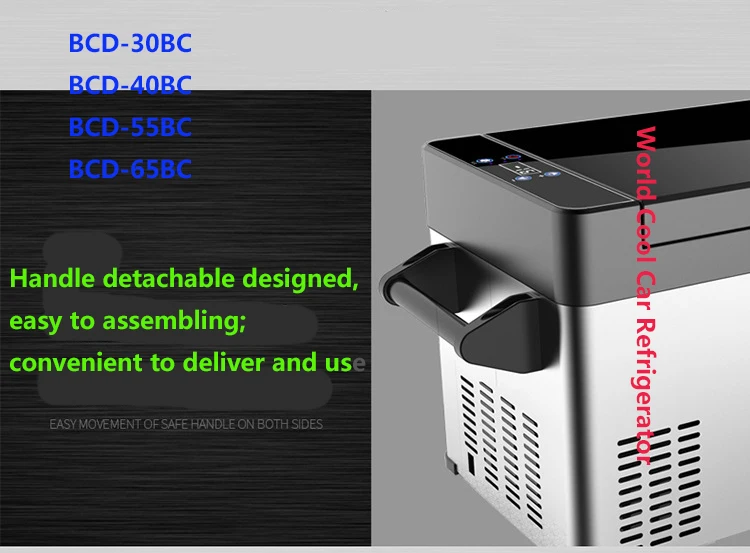 65L AC/DC12/24 V Открытый 4x4 внедорожный RV холодильник подвижный Холодильник Компрессор морозильник Авто Кемпер небольшой холодильник Cool-20C