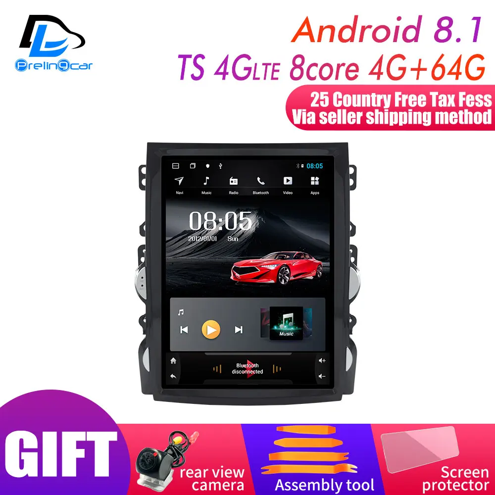 TS-4G 4G64G An8.1 4g lte 64G rom Вертикальная android 8,1 система для Chevrolet Malibu 2010- лет gps Мультимедиа Видео Радио плеер Автомобильный навигатор - Цвет: TS-4G 4G64G An8.1