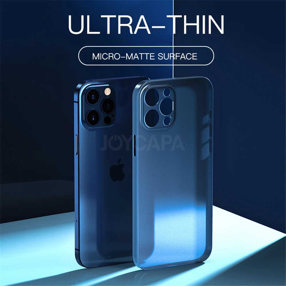 Ультратонкий полипропиленовый чехол для iPhone 15 14 13 12 Mini 11 Pro Max  X XR XS, матовый чехол для iPhone 7 8 Plus, тонкие прозрачные ...