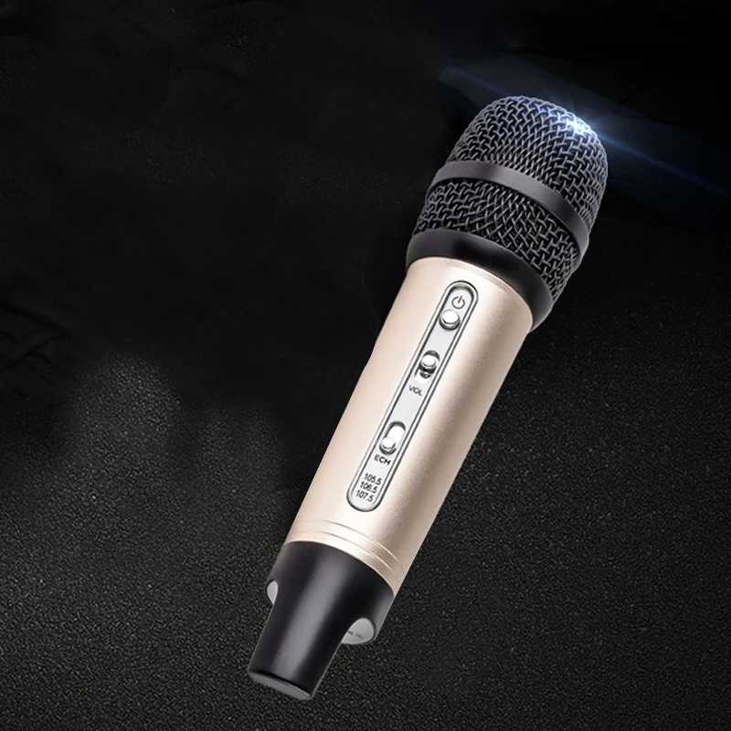 Миниатюрный автомобильный микрофон C200 беспроводной FM-микрофон с