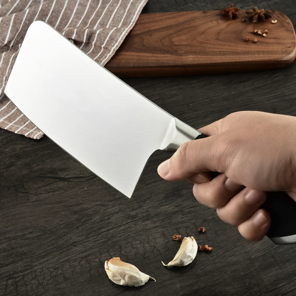 6 дюймов Мясник измельчитель кухонный нож Кливер высокоуглеродистые ножи из