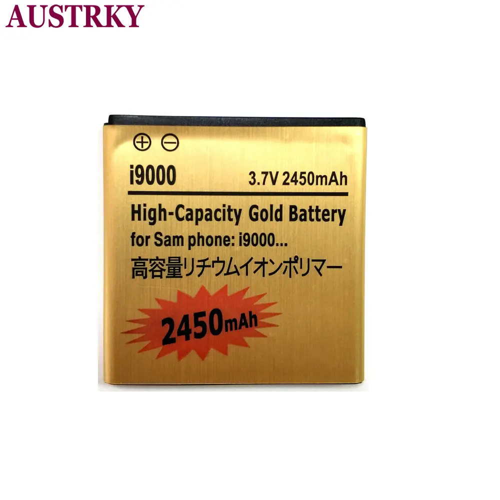 Новый аккумулятор EB575152LU 2450 мАч для телефонов Samsung Galaxy S i9000 i9001 I9003 i8250|battery for