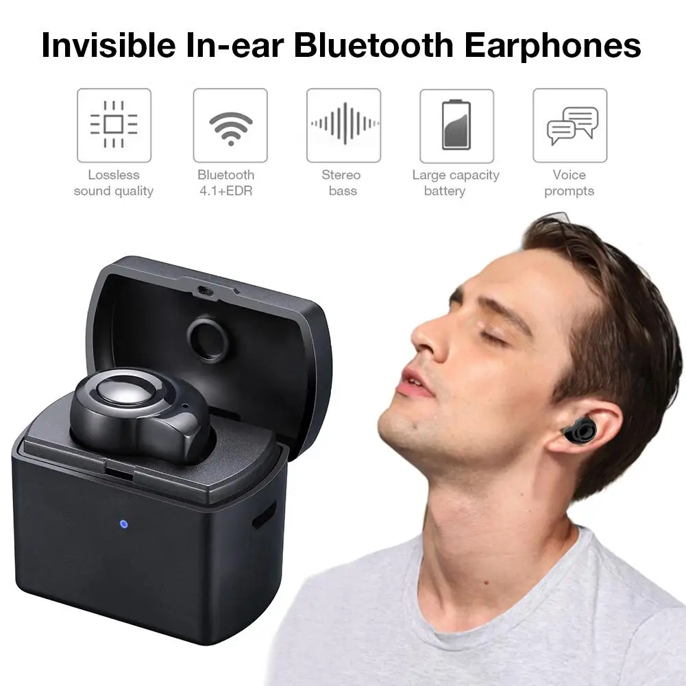 M1 TWS Беспроводные спортивные наушники Bluetooth-гарнитура с микрофоном и зарядным
