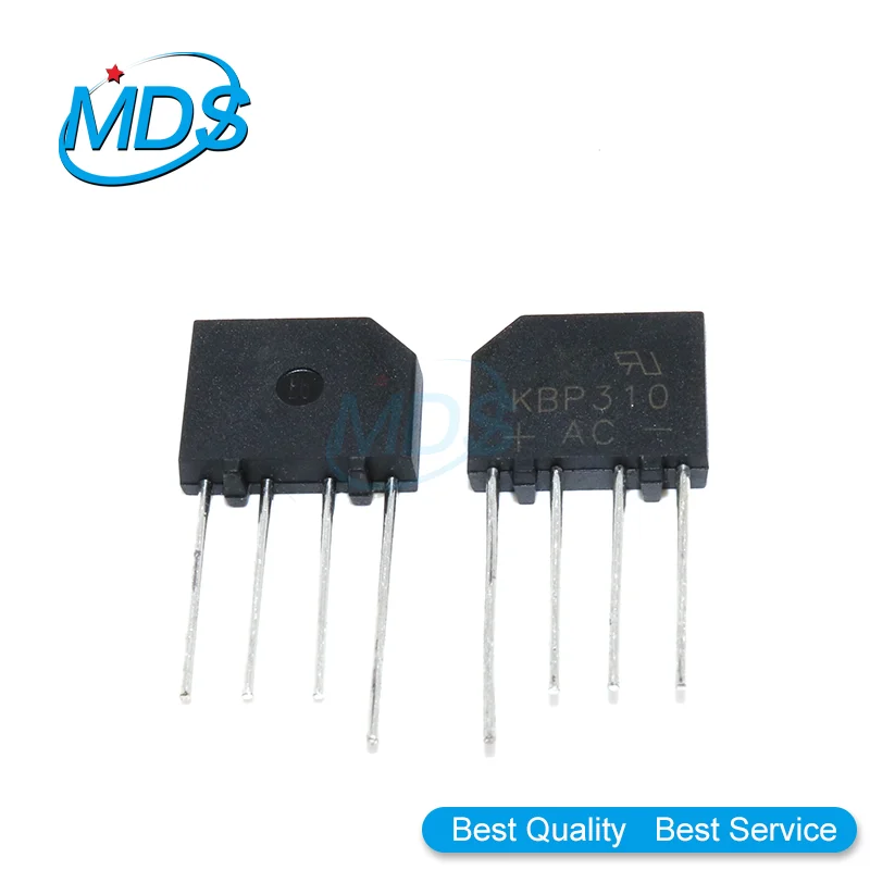 10 шт./партия электронный высокотемпературный выпрямитель KBP310 SIP-4 3 А 1000 в |