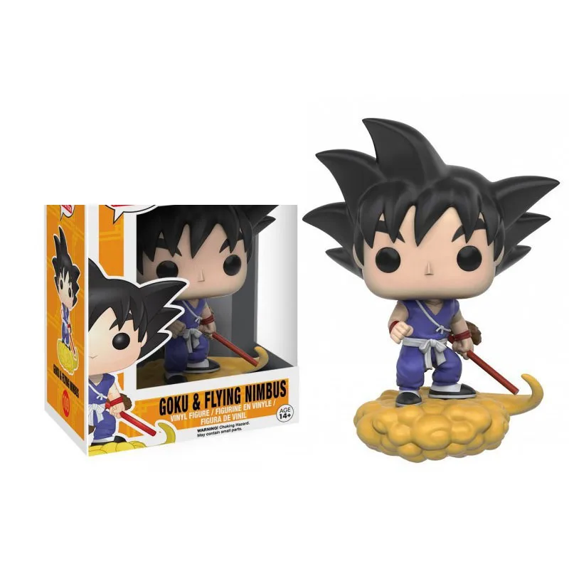 Экшн фигурка из ПВХ FUNKO Dragon Ball Z GOKU & FLYING NIMBUS #109 детские игрушки для мальчиков