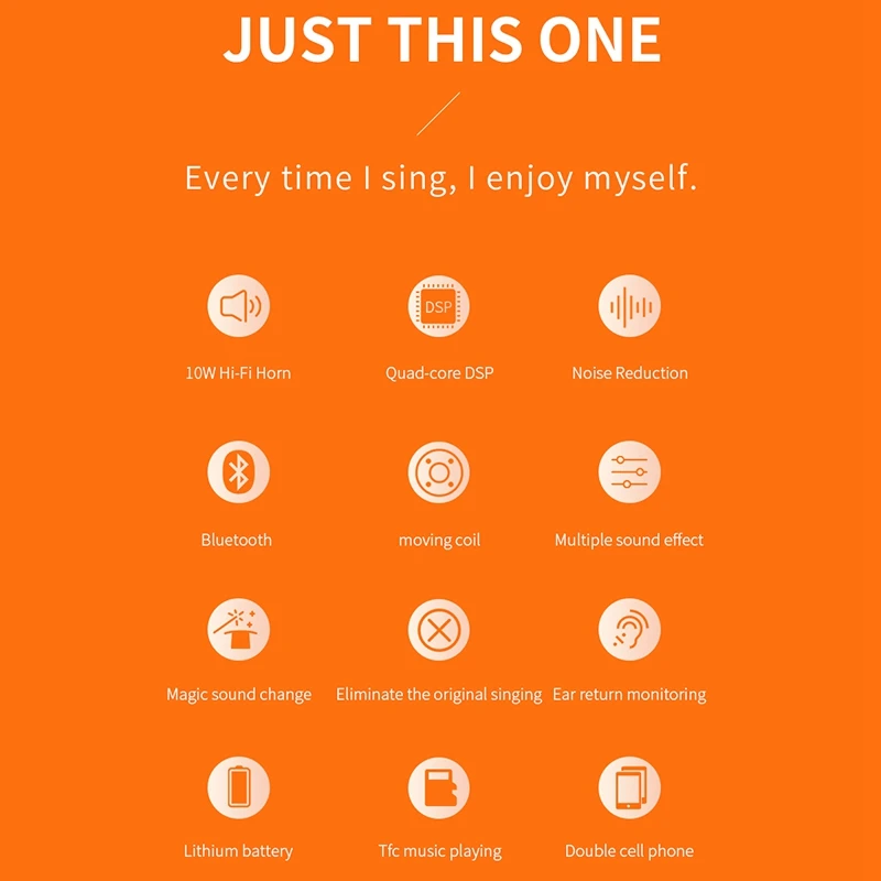 

Wireless Microphone Mobile Phone Sound Card Live Dynamic Coil Sound Change Audio Microphone Integrated Microphone Golden