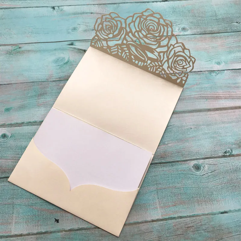 20 шт. розовые белые золотые коричневые пустотелые розы лазерная резка свадебные